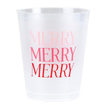 MERRY MERRY MERRY COCKTAIL CUP SET