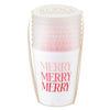 MERRY MERRY MERRY COCKTAIL CUP SET