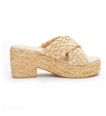 MATISSE REFLECTION SANDALS IN NATURAL