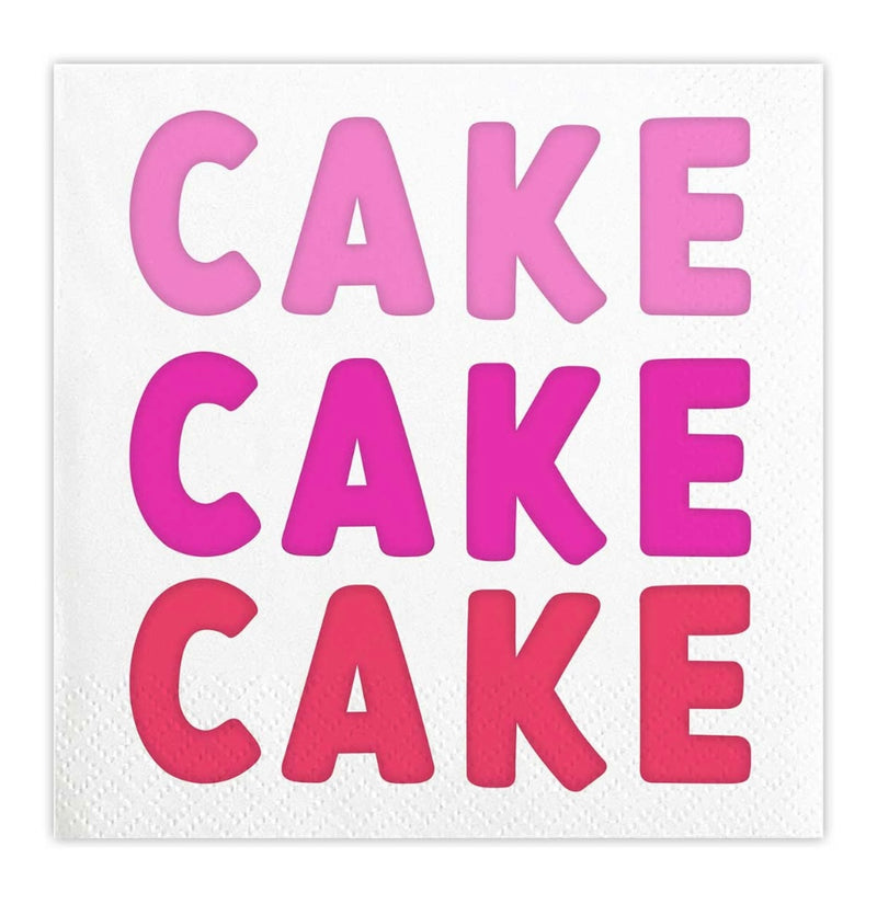 CAKE CAKE CAKE NAPKIN